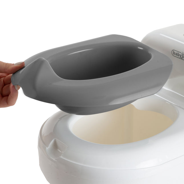 Babyjem potty training with flush sound white