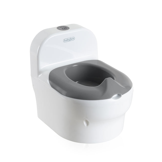 Babyjem potty trai̇ni̇ng wi̇th flush sound whi̇te