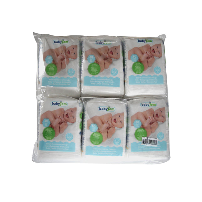Babyjem baby cleaning cotton 6 pieces