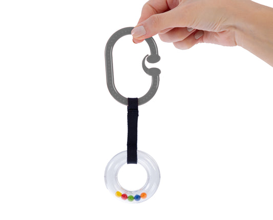 Babyjem rattle teether oval