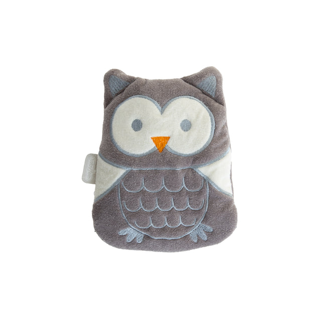 Babyjem velvet colic pillow with cherry core bag owl to reduce colic pain 14x17 cm