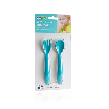 Babyjem baby spoon and fork set