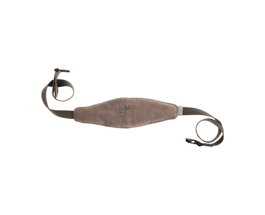Babyjem auto head & neck support strap /grey / velvet