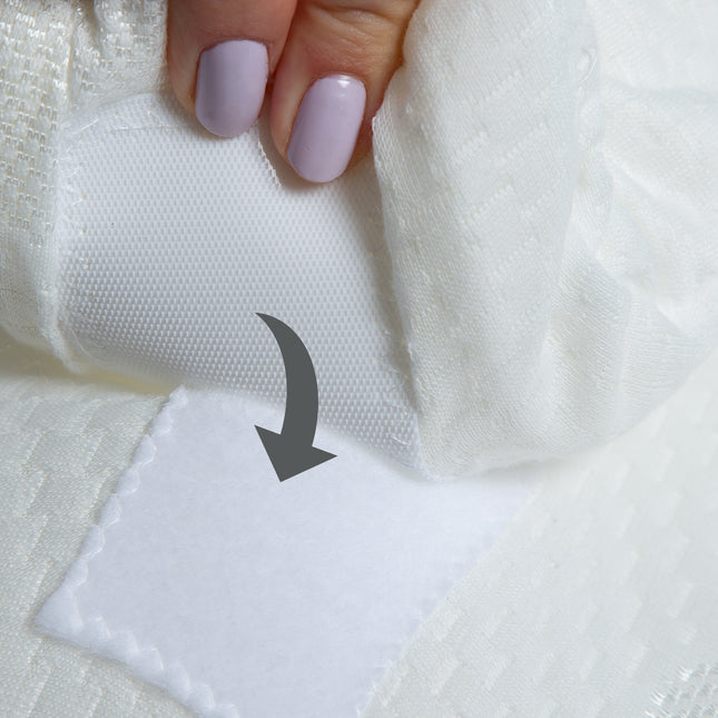 Babyjem baby eco reflux pillow / white