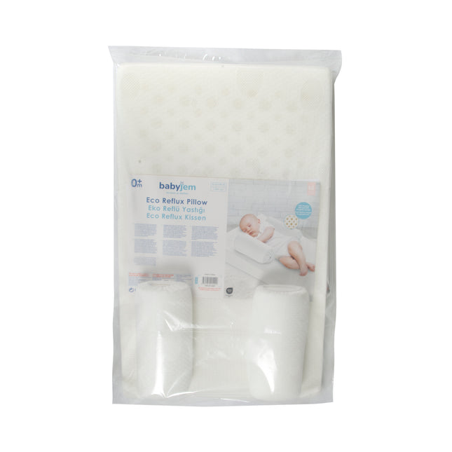 Babyjem baby eco reflux pillow / white