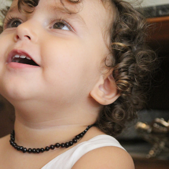 Babyjem amber necklace