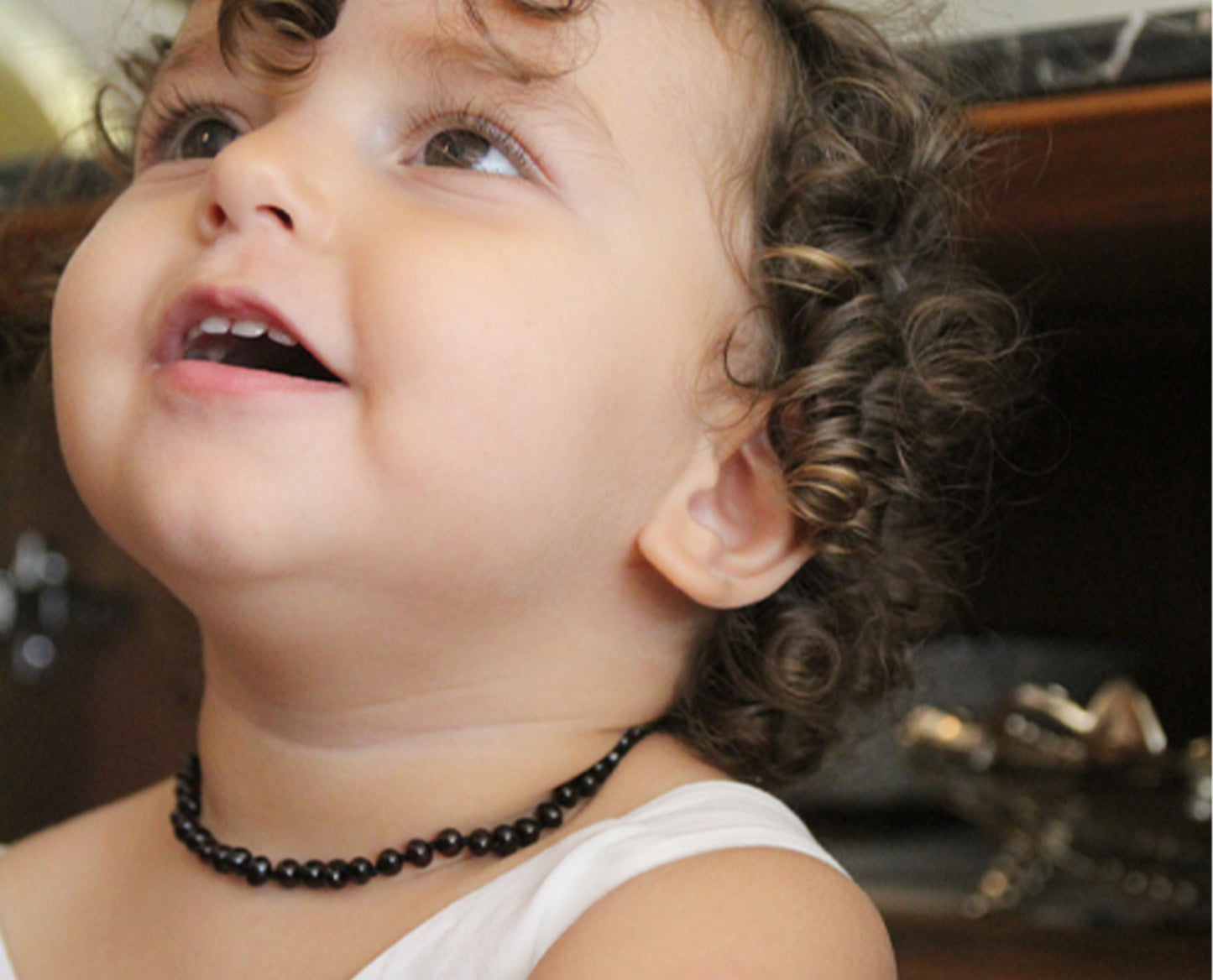 Babyjem amber necklace