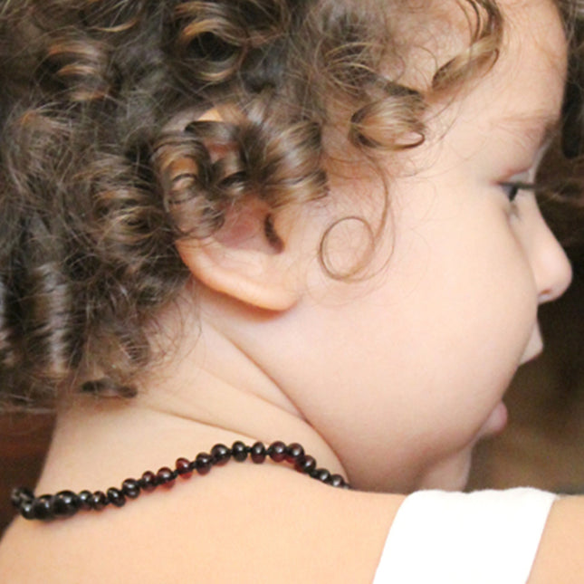 Babyjem amber necklace