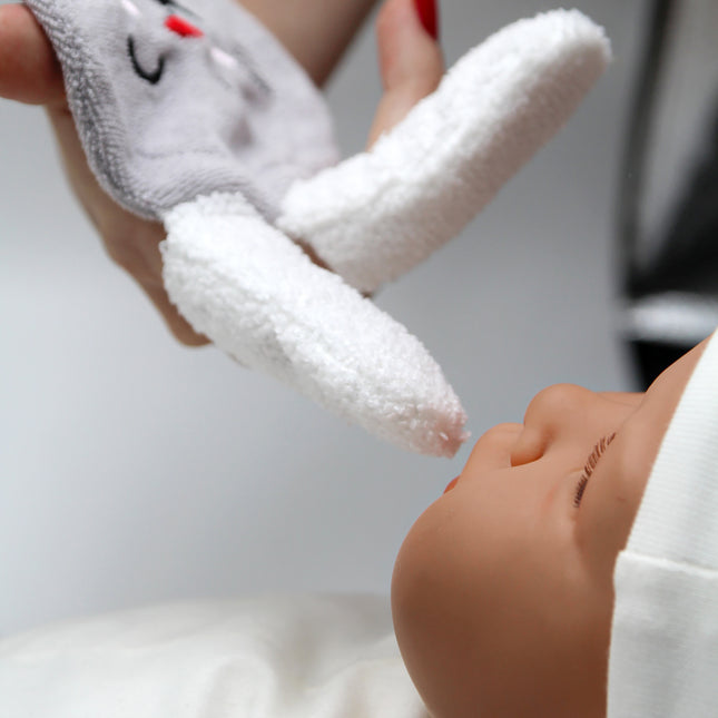 Babyjem oral care glove gray