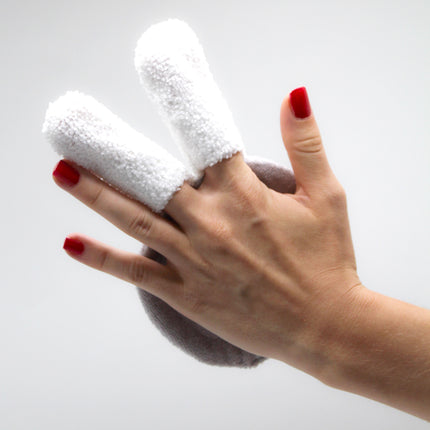 Babyjem oral care glove gray