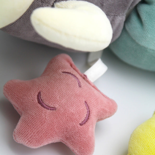 Babyjem velvet catterpillar pillow