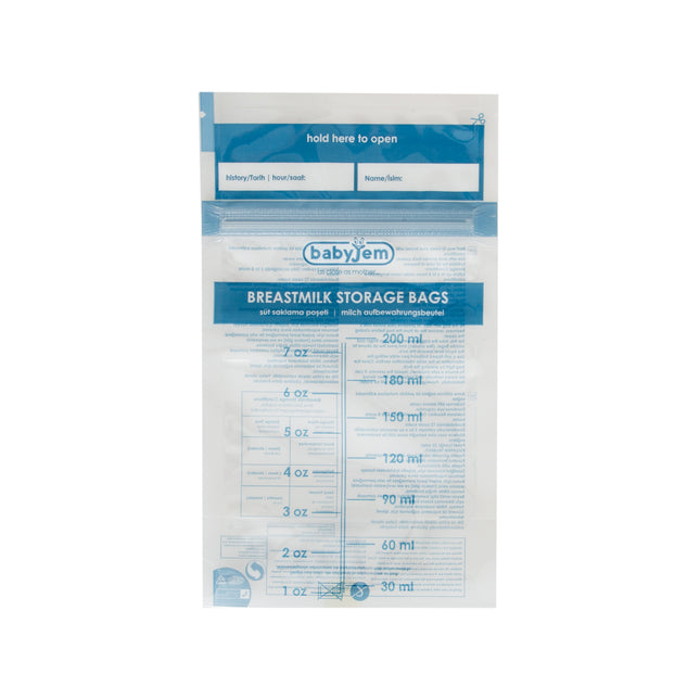 Babyjem breast milk storage bag 7oz (200ml)