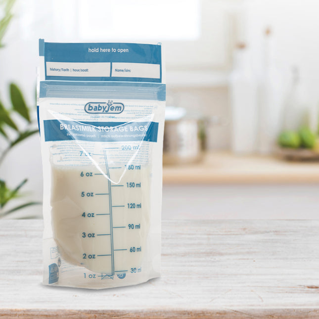 Babyjem breast milk storage bag 7oz (200ml)