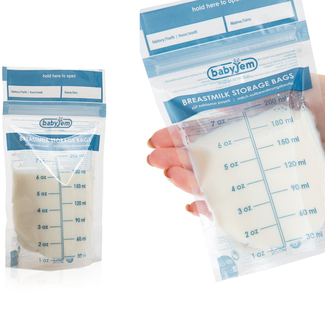 Babyjem breast milk storage bag 7oz (200ml)