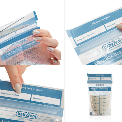 Babyjem breast milk storage bag 7oz (200ml)
