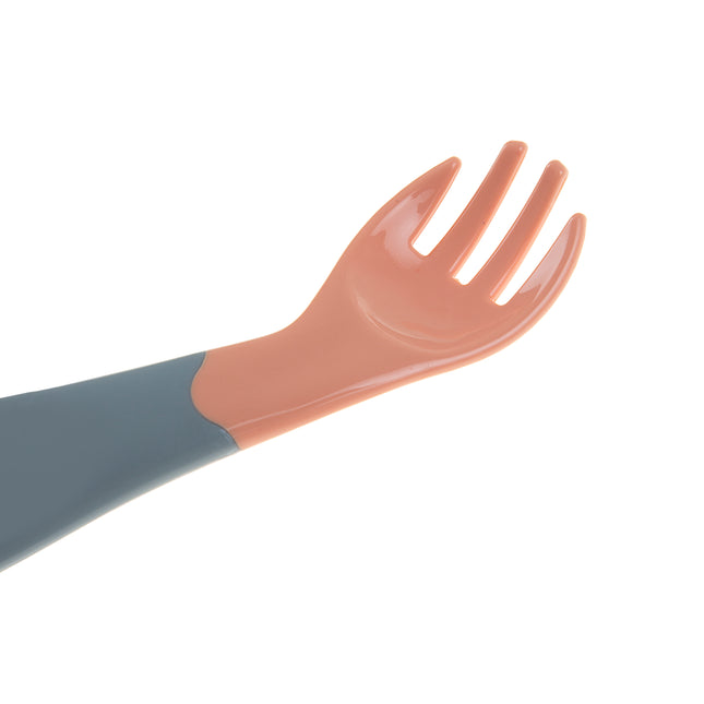 Babyjem plastic angled fork & spoon set