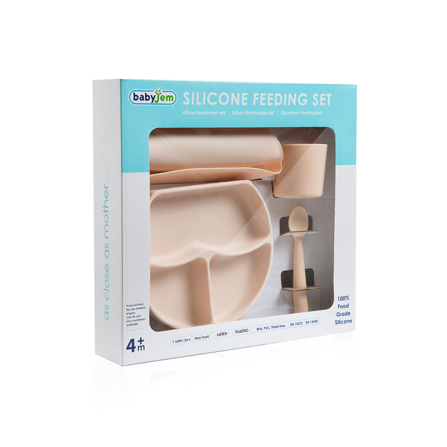 Babyjem silicone feeding set