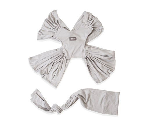 Babyjem baby wrap syling grey