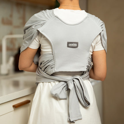 Babyjem baby wrap syling gray