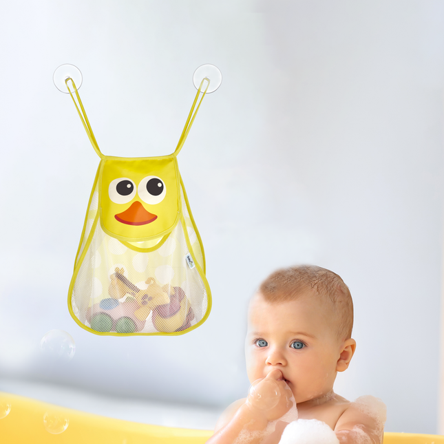 Babyjem duck shaped bath & toy net