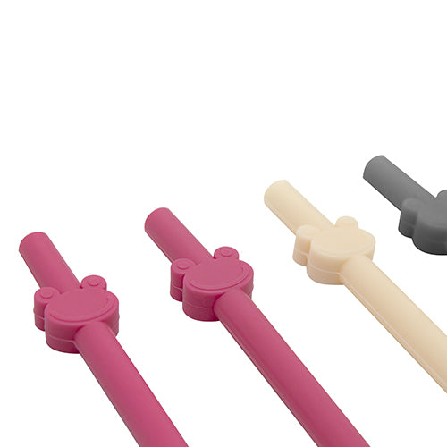 Babyjem silicone straws 4 pieces