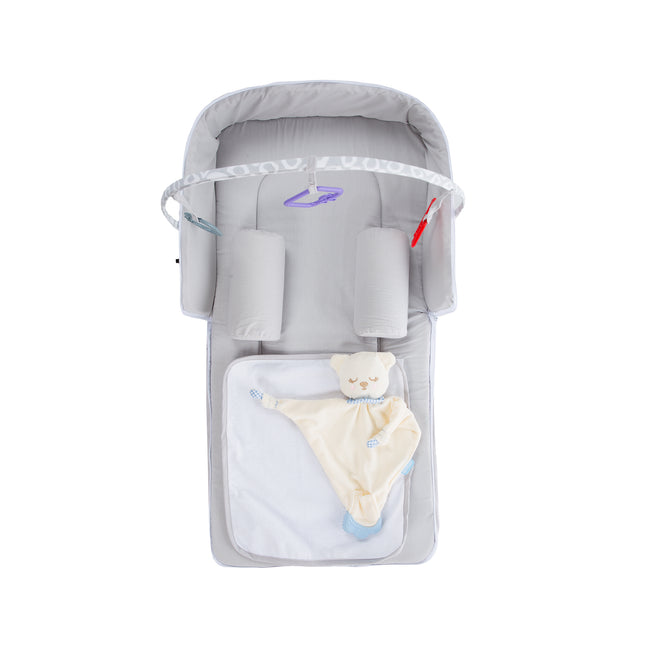 Babyjem babynest bag gray square