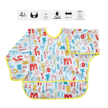 Babyjem blw bib with sleeves