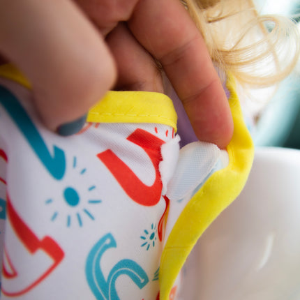 Babyjem blw bib with sleeves