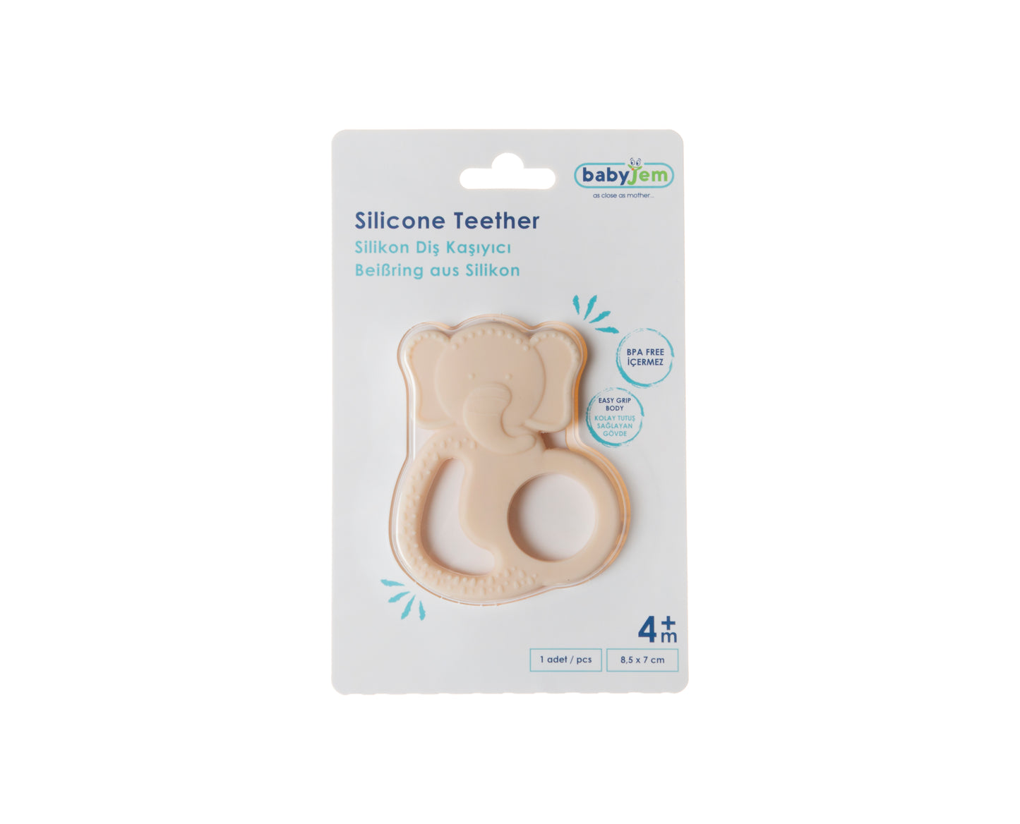 Babyjem silicon elephant teether