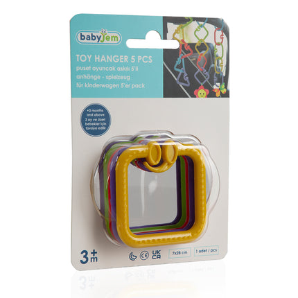 Babyjem toy hanger 5 pieces