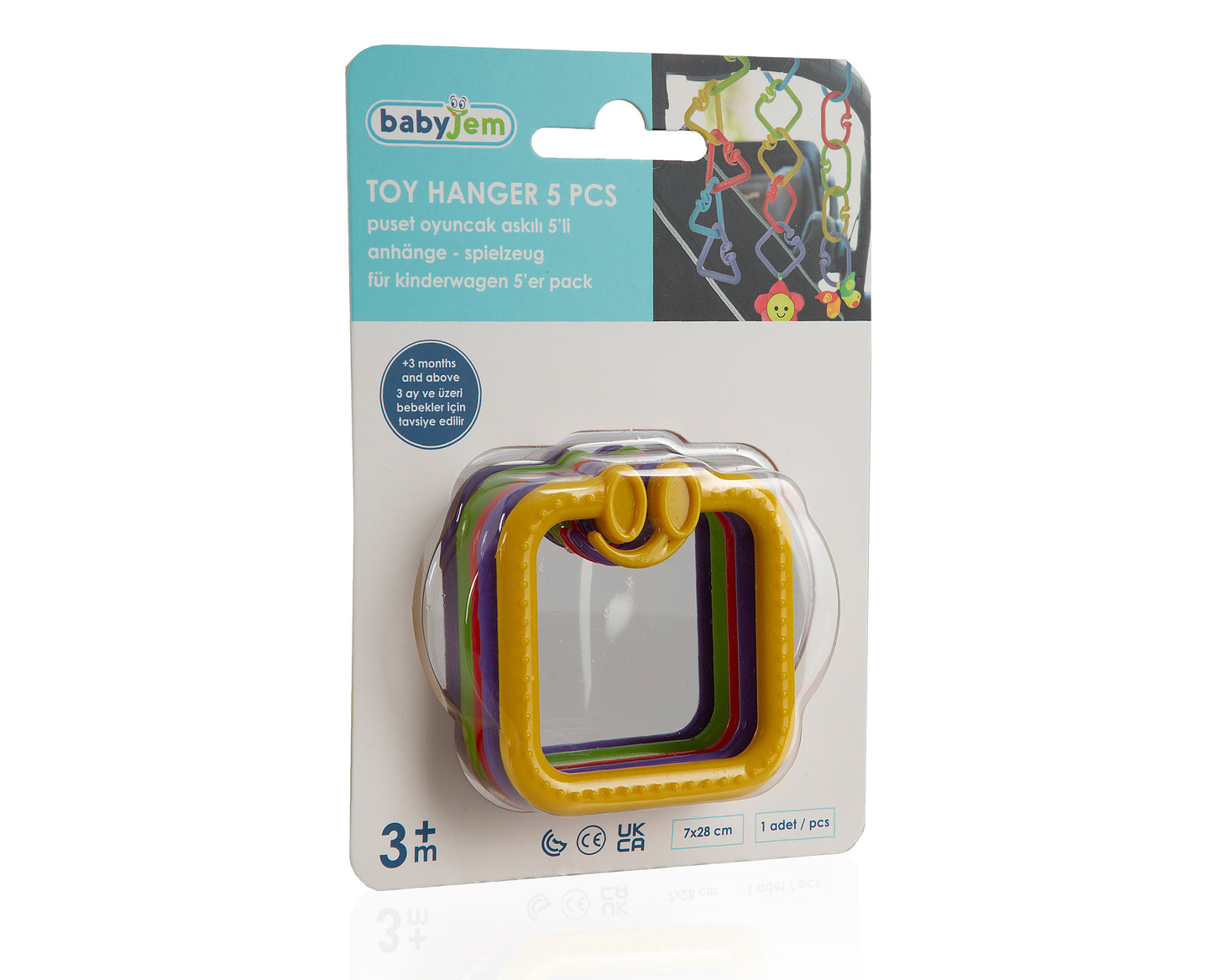 Babyjem toy hanger 5 pieces