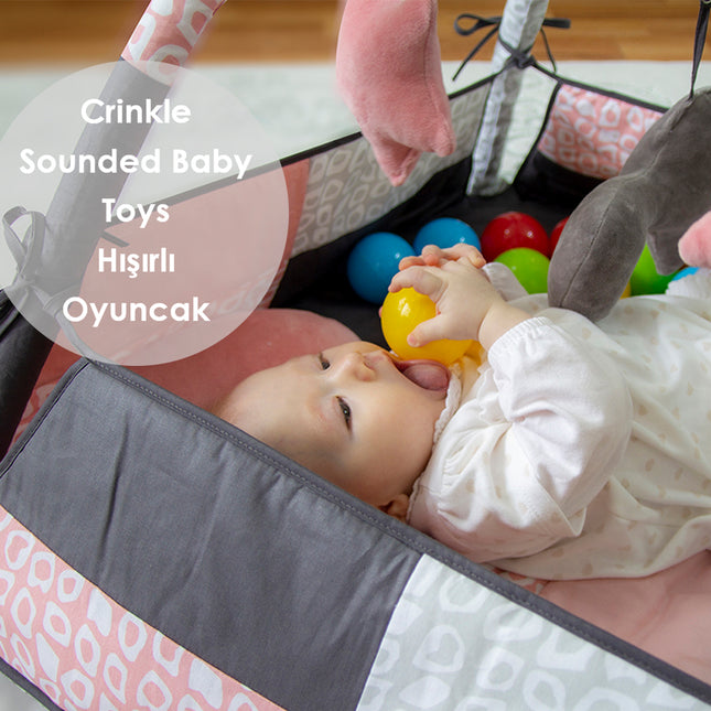 Babyjem play mat with balls