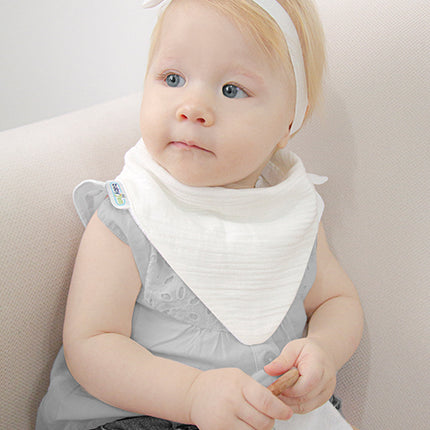 Babyjem muslin bib with teether