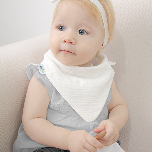 Babyjem muslin bib with teether