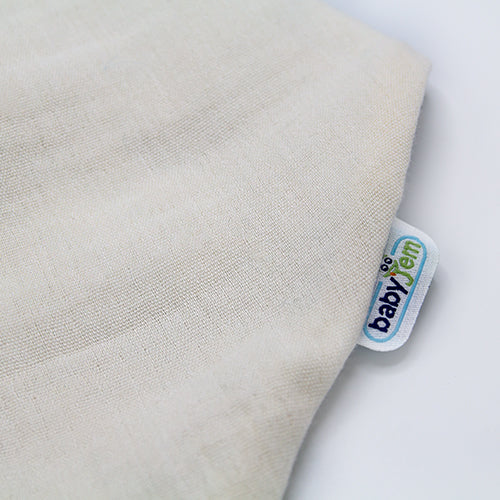 Babyjem muslin bib with teether