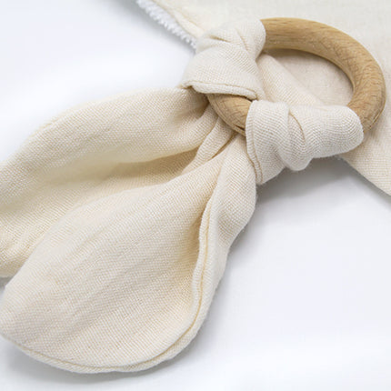 Babyjem muslin bib with teether