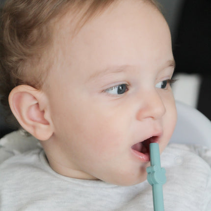 Babyjem silicone straws 4 pieces