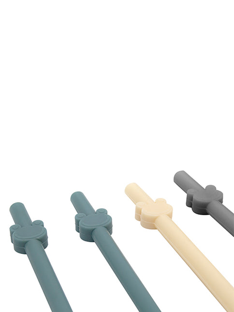 Babyjem silicone straws 4 pieces