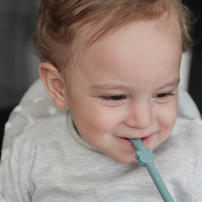 Babyjem silicone straws 4 pieces