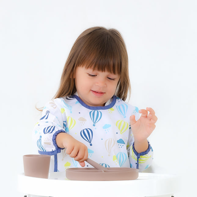 Babyjem blw bib with sleeves