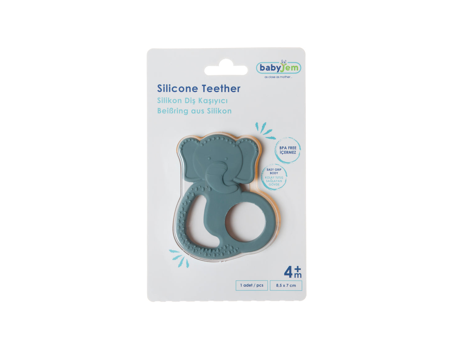 Babyjem silicon elephant teether