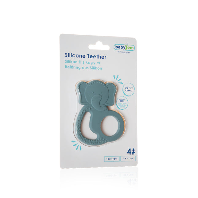 Babyjem silicone elephant teether