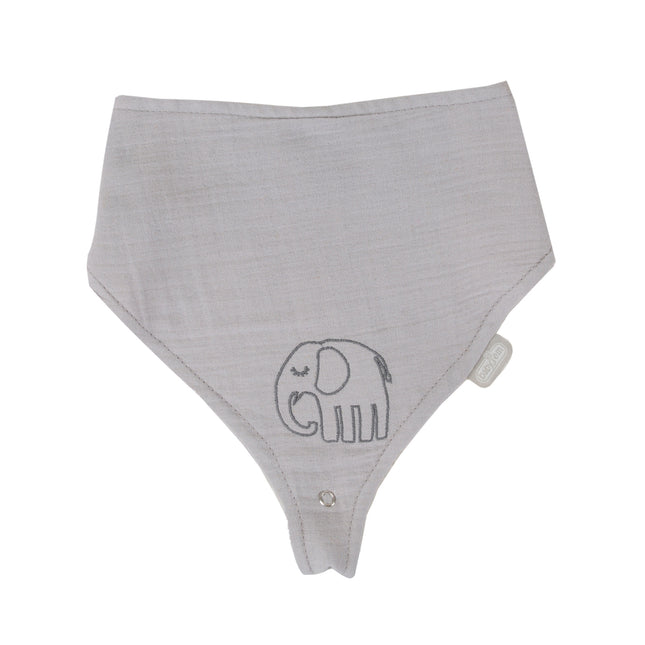 Babyjem 837 muslin bib with pacifier hanger