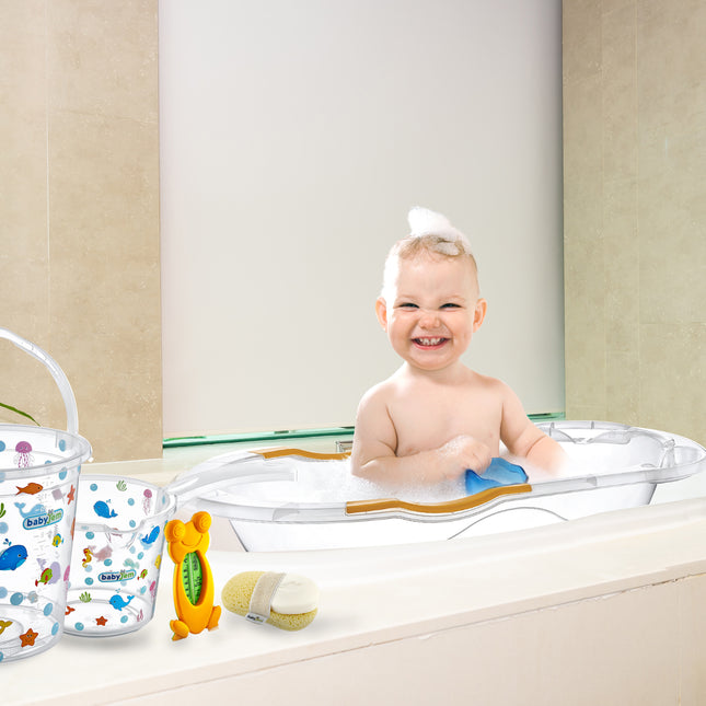Babyjem bath bucket / transparent