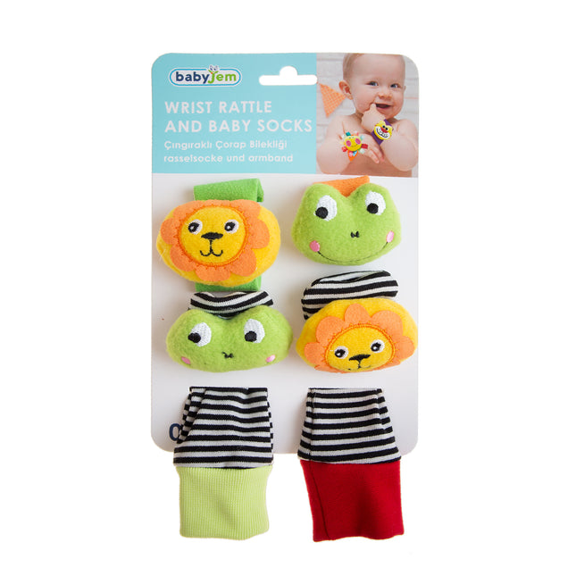 Babyjem rattle socks and bracelets