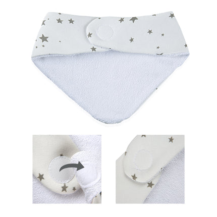 Babyjem newborn scarf apron with star design