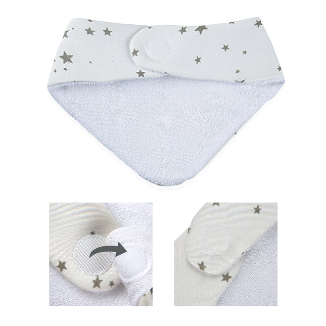 Babyjem newborn scarf apron with star design