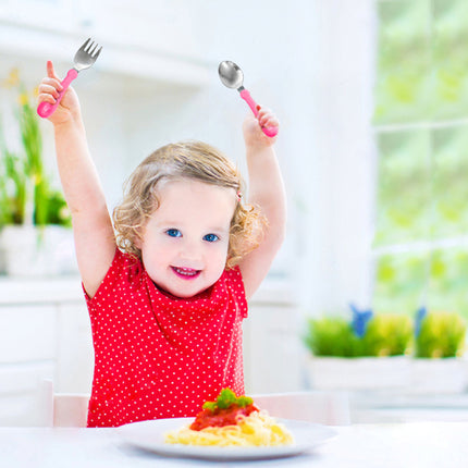 Babyjem steel spoon and fork