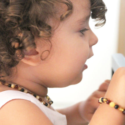Babyjem amber necklace