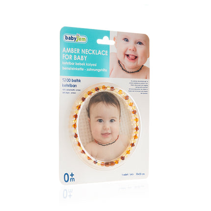 Babyjem amber necklace